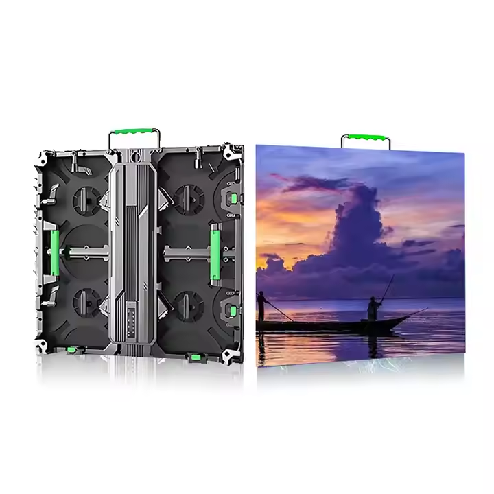 500mm x 500mm Outdoor P2.604 Rental LED Display Cabinet