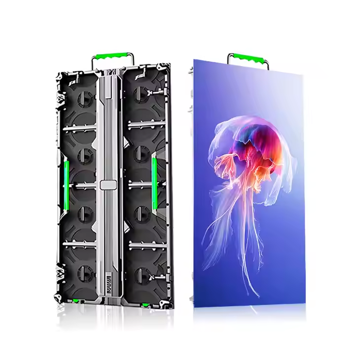 P4.81 Outdoor Rental LED Display 1000x500mm Cabinet