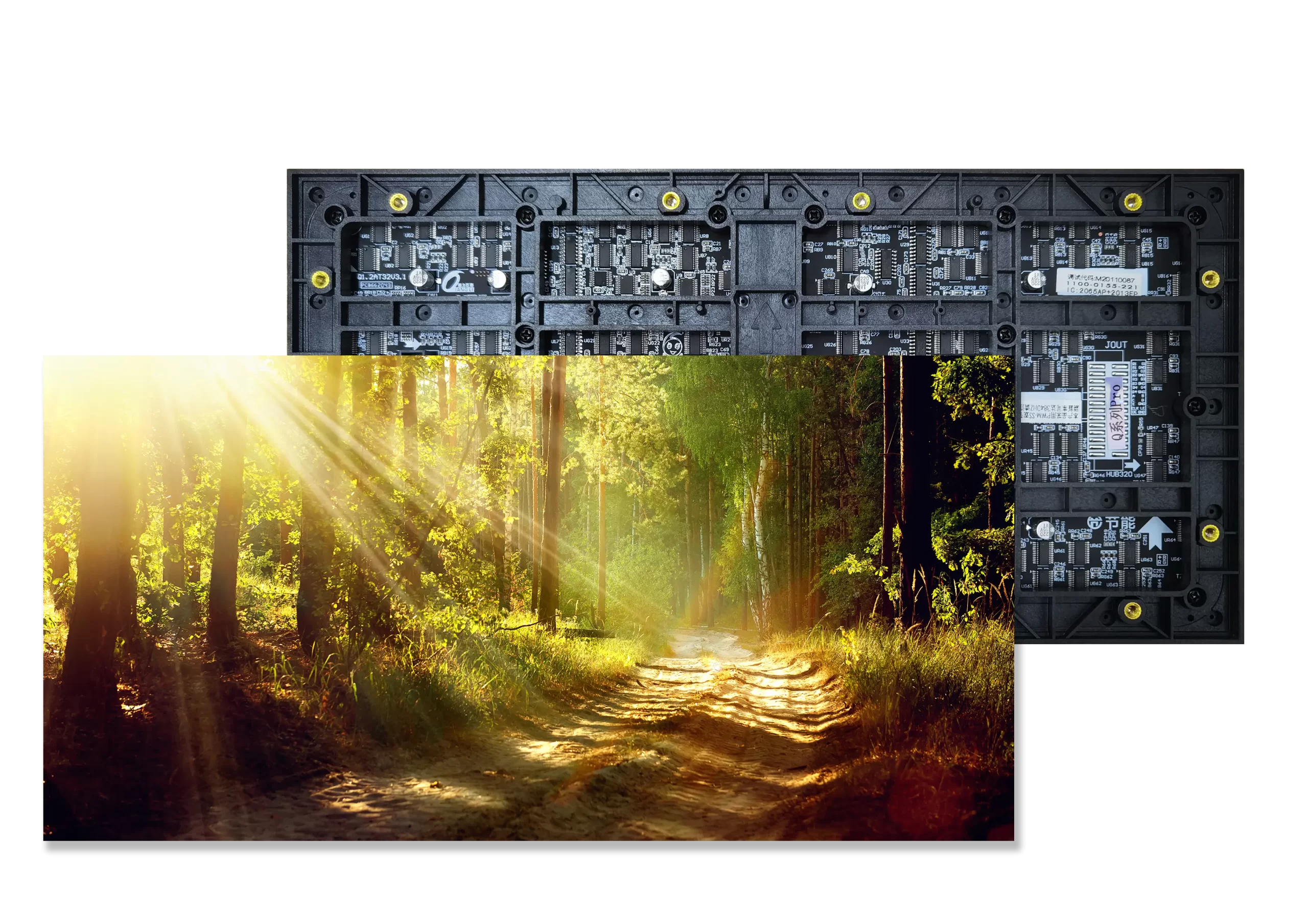 Indoor p1.25 320x160mm led module