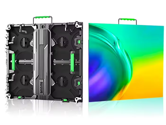 500mm x 500mm Outdoor P5.95 Rental LED Display Cabinet