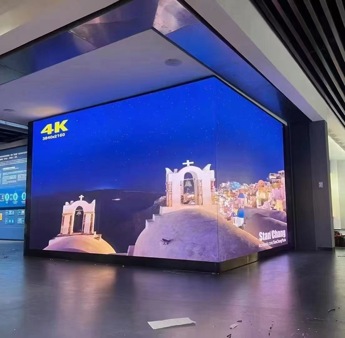 Indoor P1.86 video wall from Lumen: Bringing 3D Content to Life