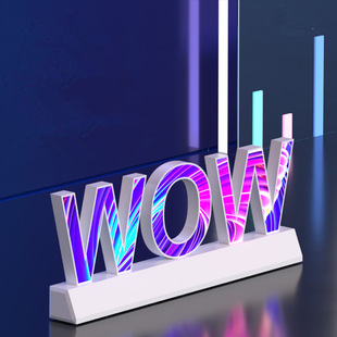 Letter Shaped LED Screen