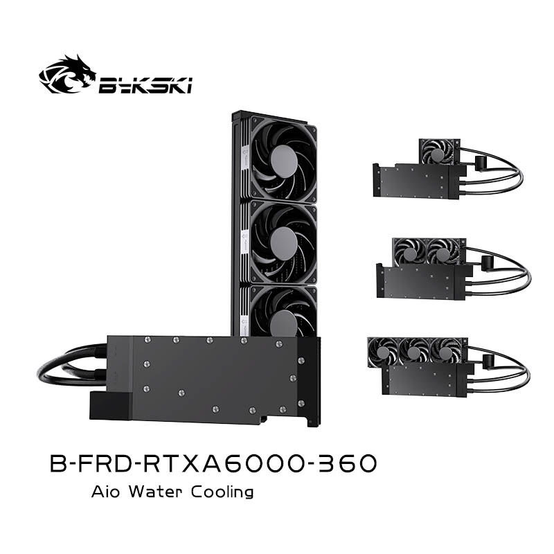 Bykski B-FRD-RTXA6000-360 integrated water-cooled NVIDIA RTXA6000 graphics card