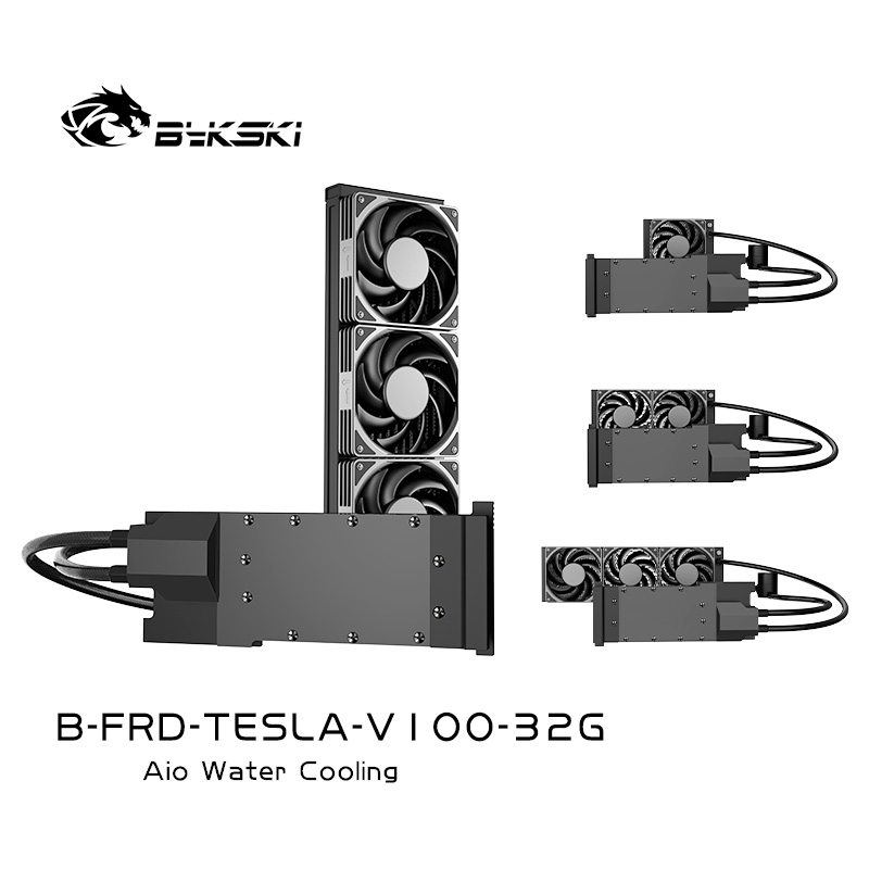 Bykski B-FRD-TESLA-V100-32G integrated water-cooled TESLA V100 graphics card