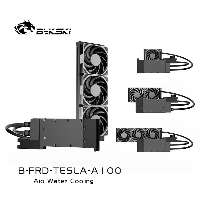 Bykski B-FRD-TESLA-A100 AIO Integrated water cooling TESLA A100 40GB