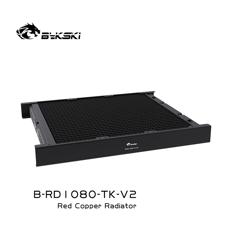 Bykski B-RD1080-TK-V2 1080Pure copper Support for thick cooling water exhaust
