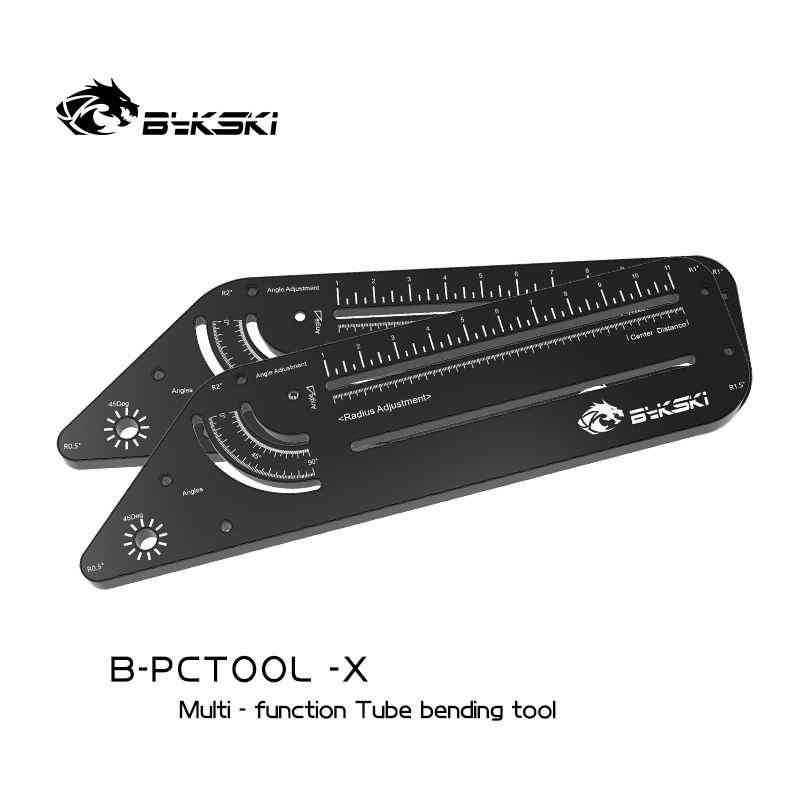 Bykski B-PCTOOL-X Multi-function Tute Bender Tool Multi-track Angle Auxiliary Tute Bender Tool