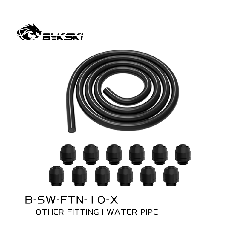Bykski server computer water cooling accessories TPV water cooling quick connect hose/TPV quick screw connector