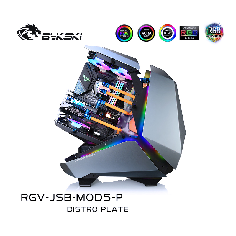 Bykski RGV-JSB-MOD5-P DISTRO PLATE JONSBO MOD5 chassis