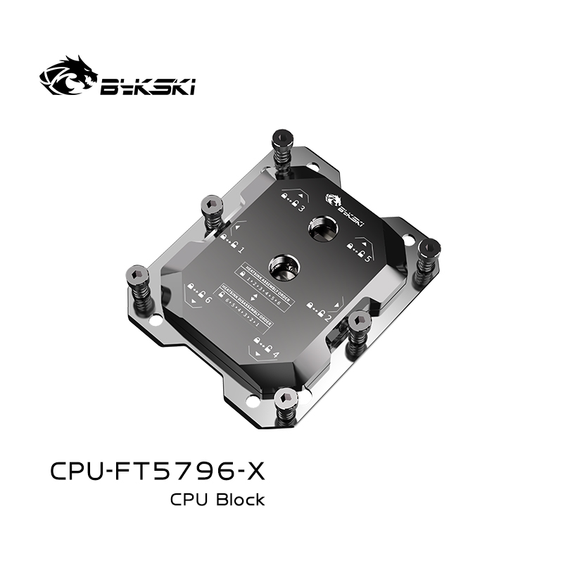 Bykski CPU-FT5796-X ARM Feiteng Tengyun S5000C 64 CPU water-cooled server