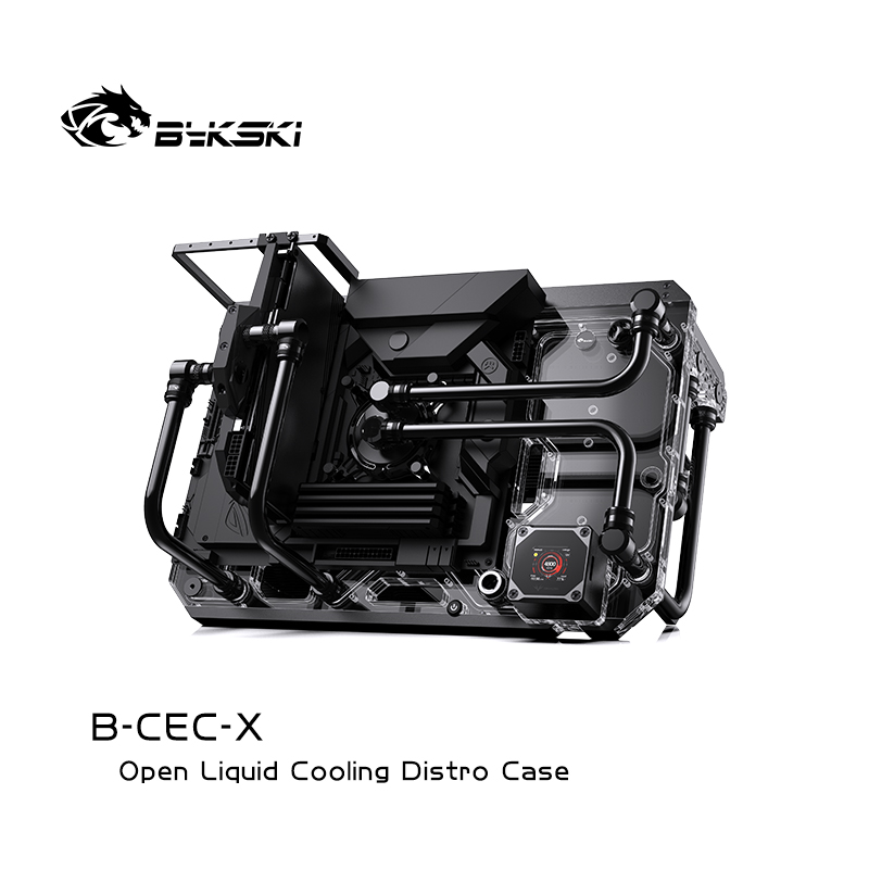 Bykski B-CEC-X open water circuit board chassis all-aluminum chassis rack diy display vertical and horizontal use