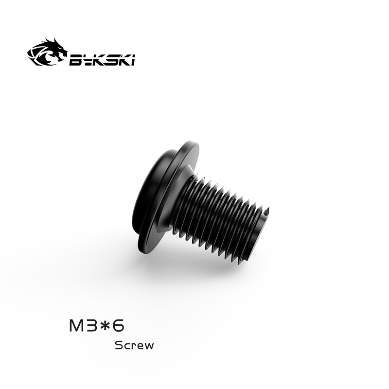 Bykski M3X6 Water cooling row mounting screws