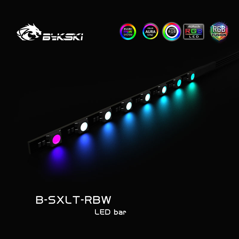 Bykski B-SXLT-120X8RBW 5V RBW light strip motherboard synchronization
