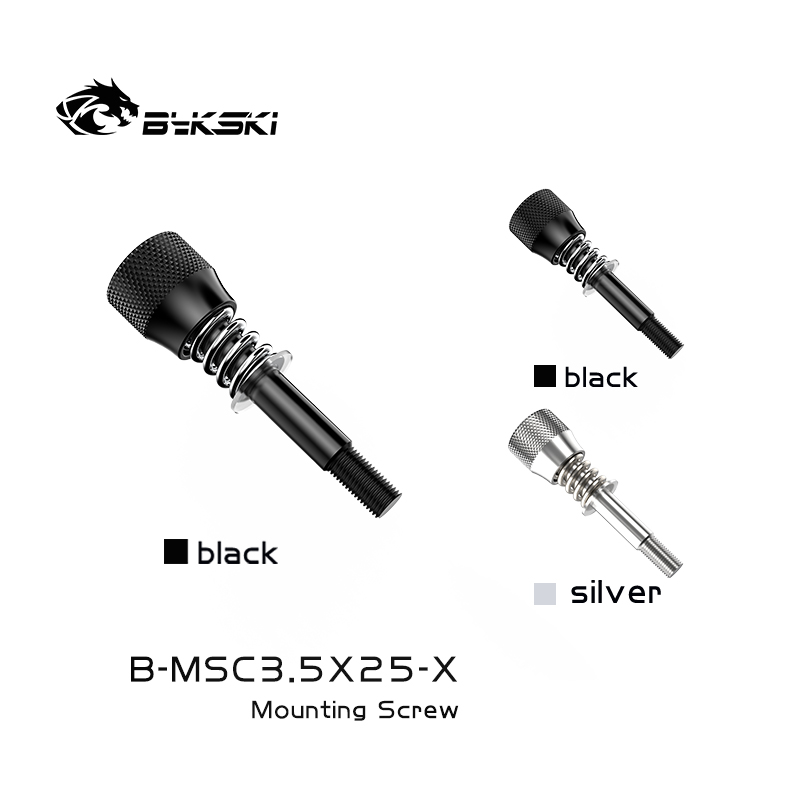 Bykski B-MSC3.5X25-X CPU water cooling head installation screw
