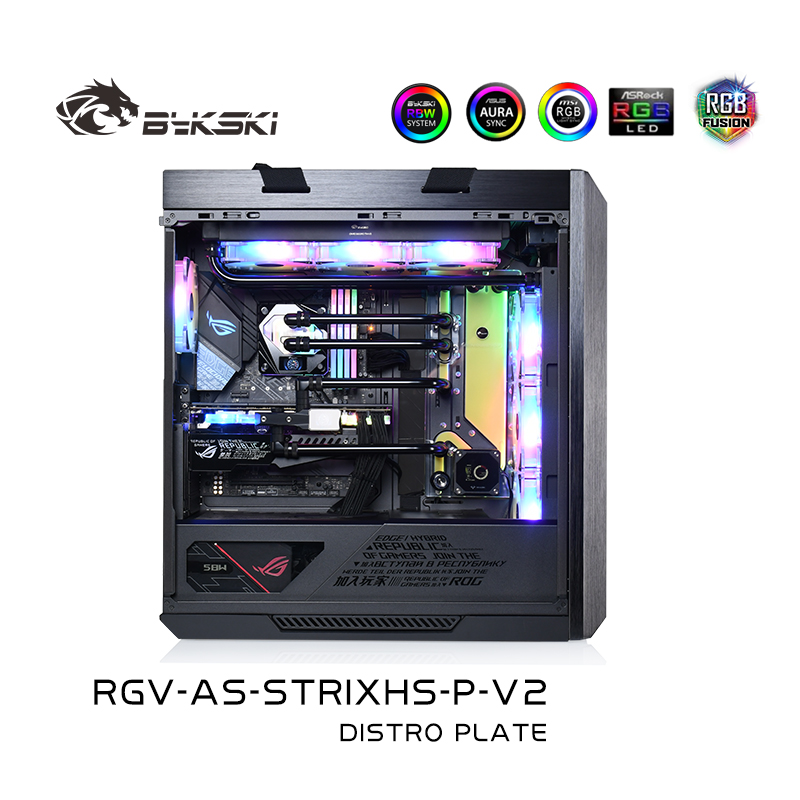 Bykski RGV-AS-STRIXHS-P-V2 DISTRO PLATE ASUS ROG GX601