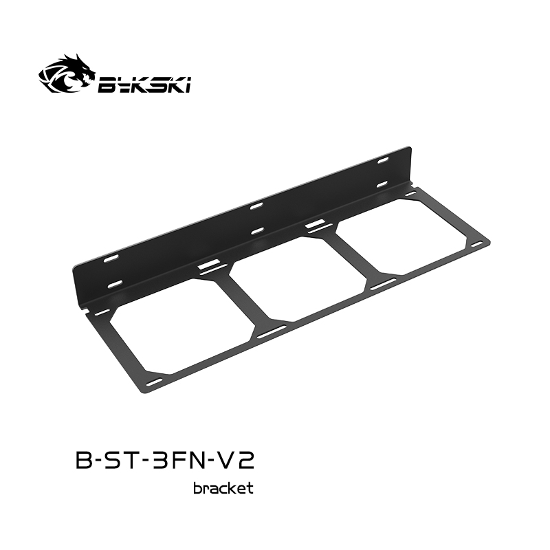 Bykski B-ST-3FN-V2 fan cold row bracket adapts 12CM fan 120/240/360 RESERVIORS
