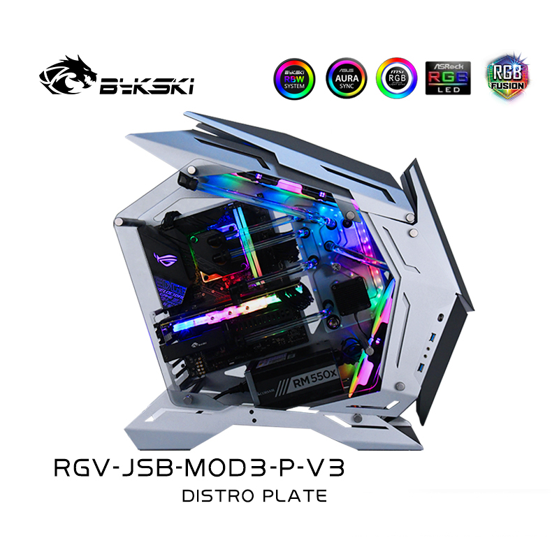 Bykski RGV-JSB-MOD3-P-V3 DISTRO PLATE JONSBO MOD3 chassis