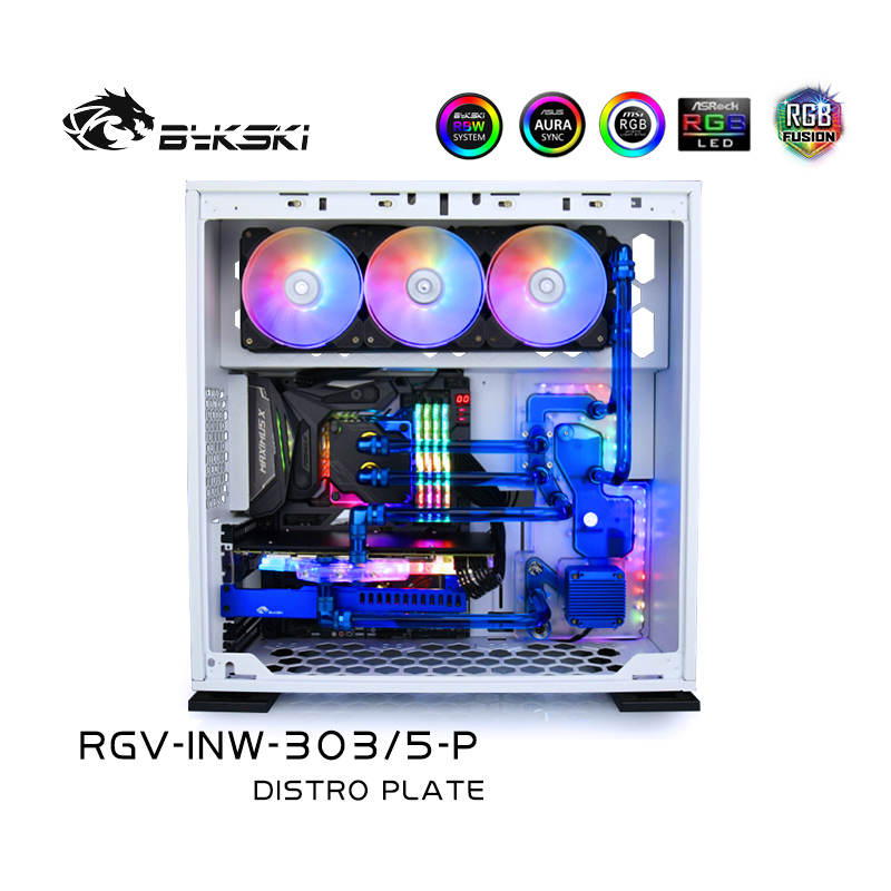 Bykski RGV-INW-303/5-P  DISTRO PLATE IN WIN 303 305 Chassis