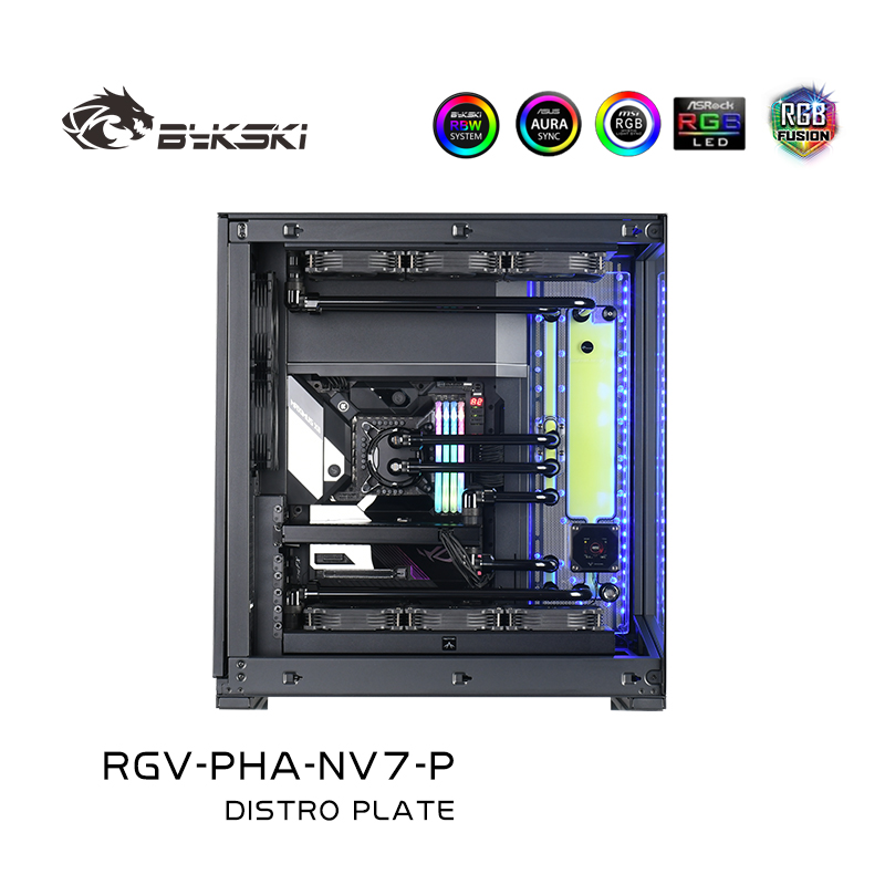 Bykski RGV-PHA-NV7-P Wind Chaser NV7 Waterway plate diversion plate scheme
