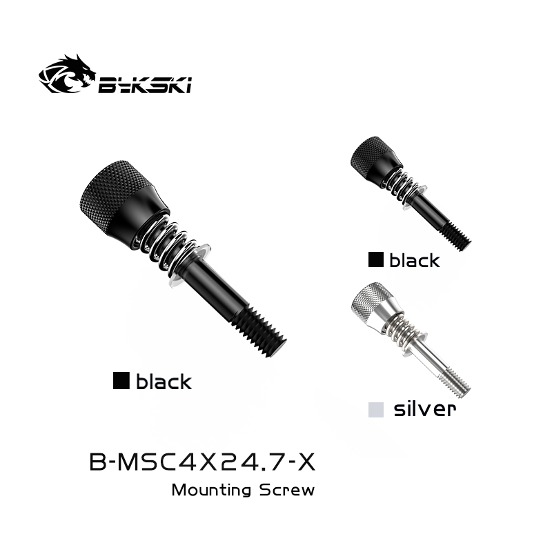 Bykski B-MSC4X24.7-X CPU water cooling head installation screw