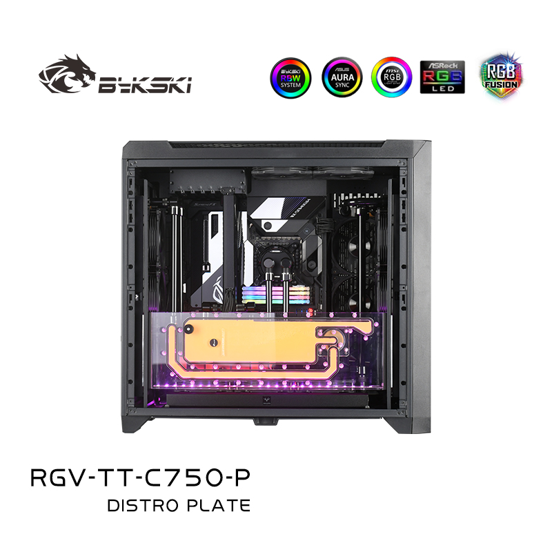 Bykski RGV-TT-C750-P TT C750 waterway plate guide plate solution