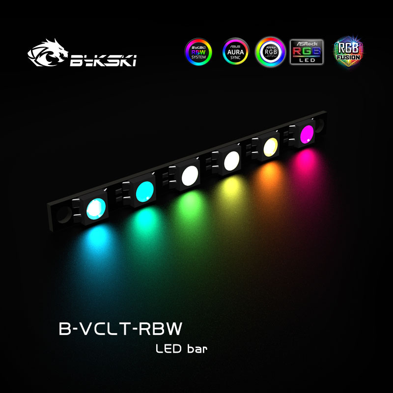 Bykski B-VCLT-70X6RBW 5V Symphony RBW light strip motherboard synchronization
