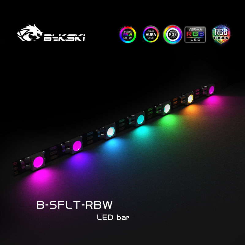 Bykski B-SFLT-116*7-RBW 5V Symphony RBW light bar LED BLOCK light motherboard synchronization