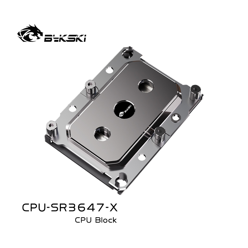 Bykski CPU-SR3647-X Intel LGA3647CPU Water Head Server AI Cloud Computing liquid cooling