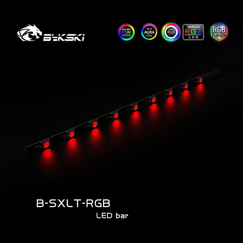 Bykski B-SXLT-180X9RGB 12V RGB light strip motherboard synchronization