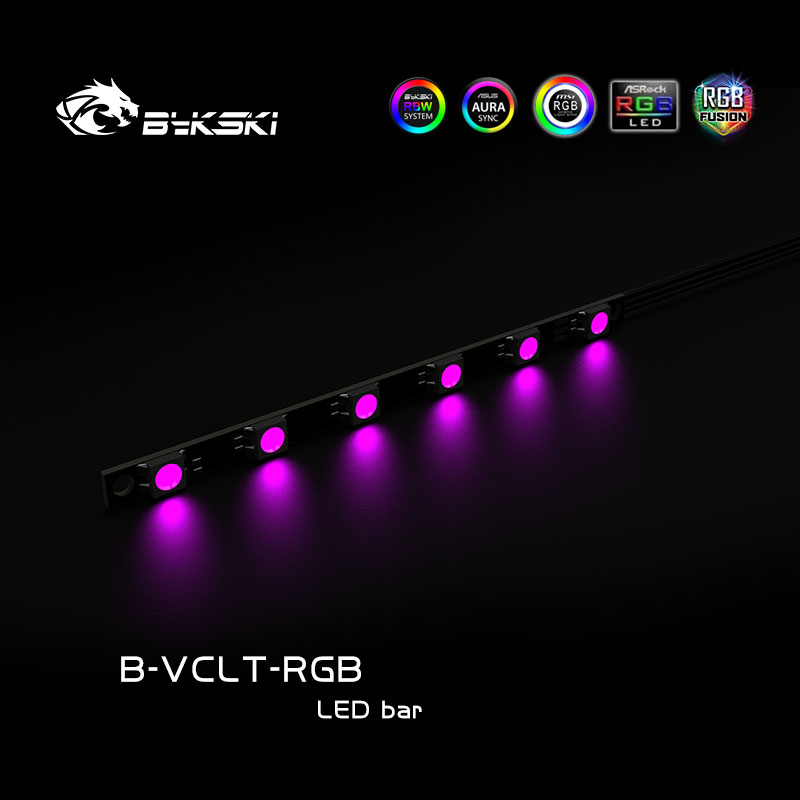 Bykski B-VCLT-100X6RGB 12V RGB light strip motherboard synchronization