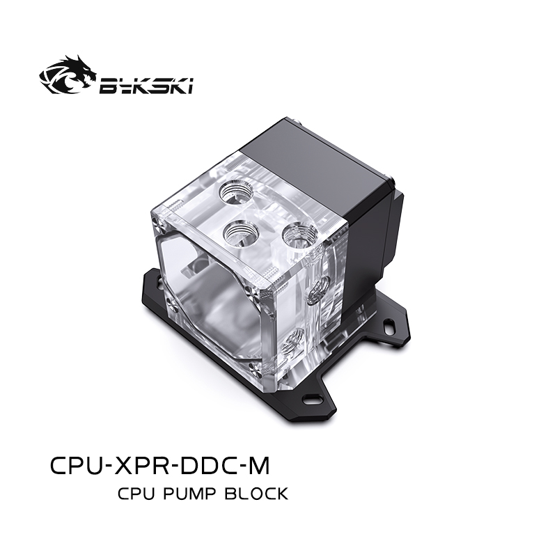Bykski CPU-XPR-DDC-M CPUIntegrated water cooling head ITX motherboard case AM4