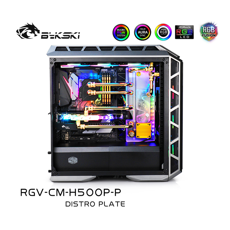 Bykski RGV-CM-H500P-P DISTRO PLATE MasterCase-H500P
