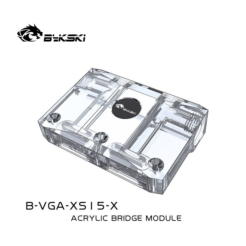 Bykski B-VGA-XS15-X The L-shaped bridge module is transparent