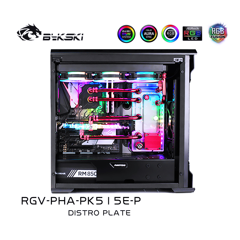 Bykski RGV-PHA-PK515E-P  DISTRO PLATE PHANTEKS 515ETG