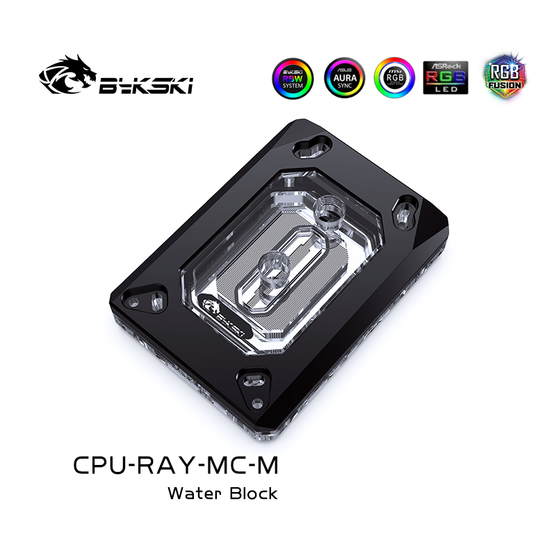 Bykski CPU-RAY-MC-M CPU BLOCKS Ryzen3/5/7X470 RGB