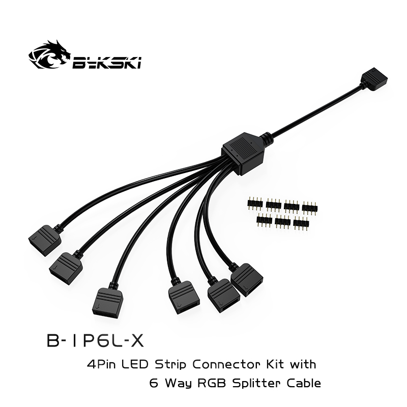 Bykski B-1P6L-X 1 point 6 adapter cable motherboard RGB interface extension cable