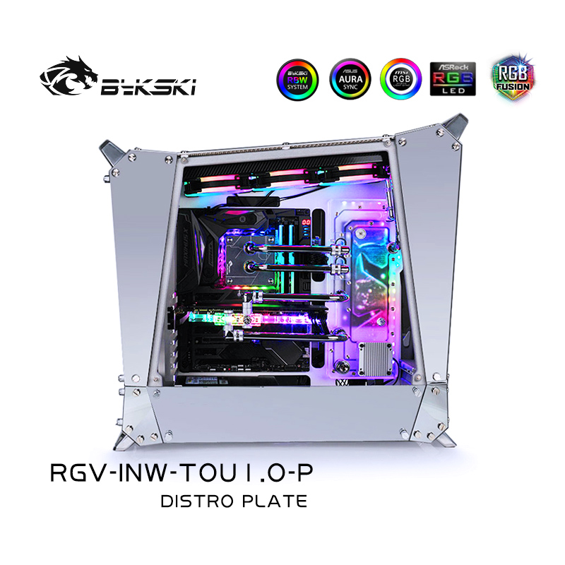 Bykski RGV-INW-TOU1.0-P DISTRO PLATE IN WIN TOU1.0