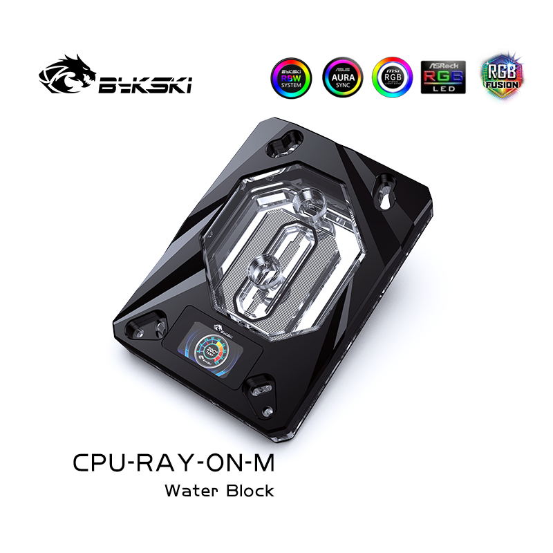 Bykski CPU-RAY-ON-M CPU BLOCKS AMD Ryzen3/5/7/ThreadRipper