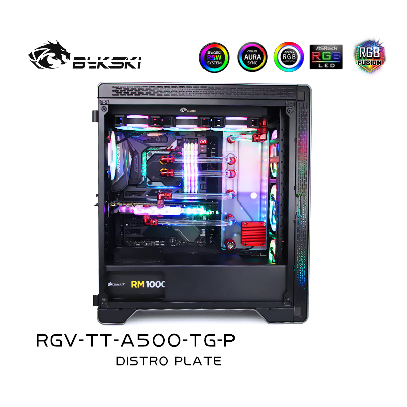 Bykski RGV-TT-A500-TG-P DISTRO PLATE Thermaltake A500TG