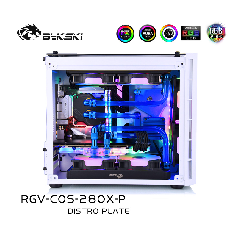 Bykski RGV-COS-280X-P DISTRO PLATE CORSAIR 280X Chassis
