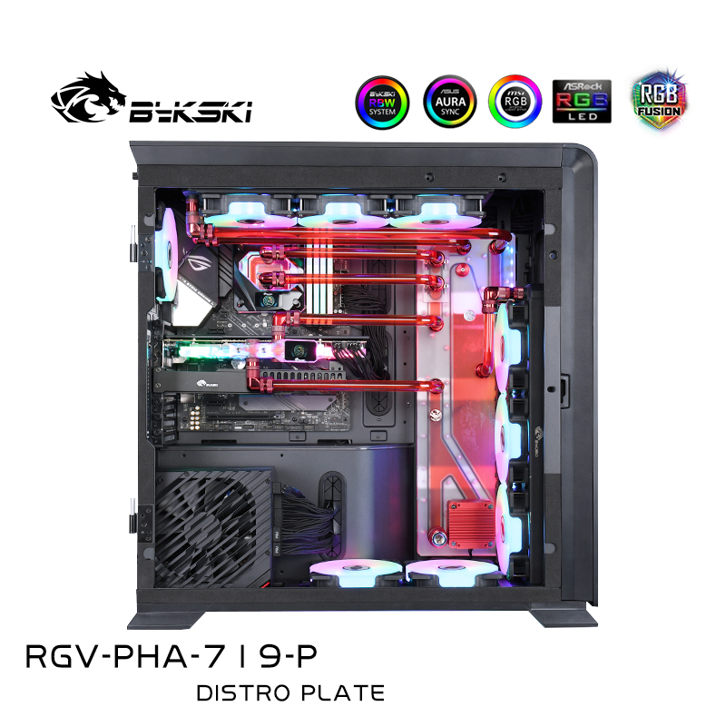 Bykski RGV-PHA-719-P DISTRO PLATE PHANTEKS PH-ES719LTG