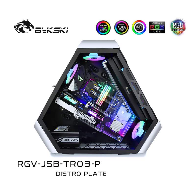 Bykski RGV-JSB-TR03-P DISTRO PLATE JONSBO TR03 chassis