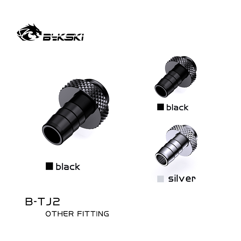 Bykski B-TJ2 Water-cooled hose connector 2 points Pagoda Boutique diamond design G1/4 computer cooling connector