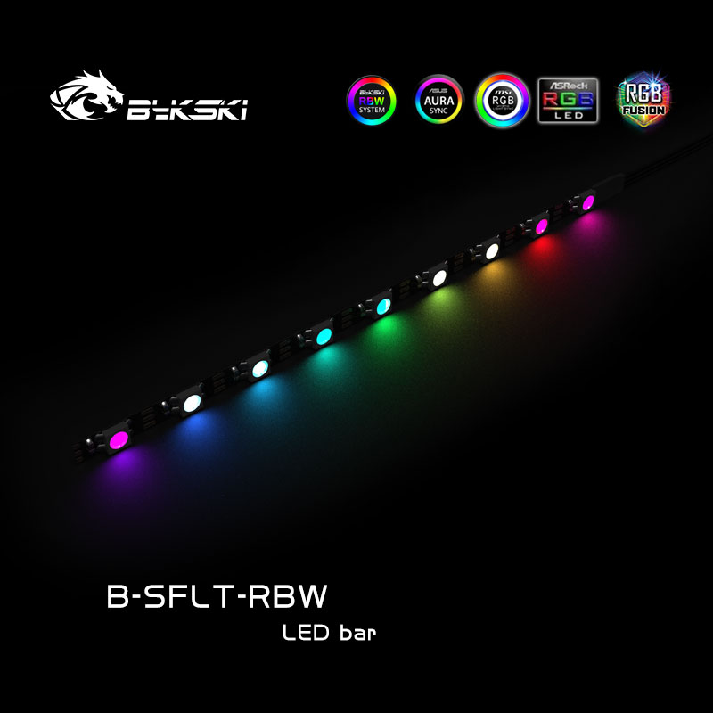 Bykski B-SFLT-150*9-RBW 5V Symphony RBW light bar LED BLOCK light motherboard synchronization