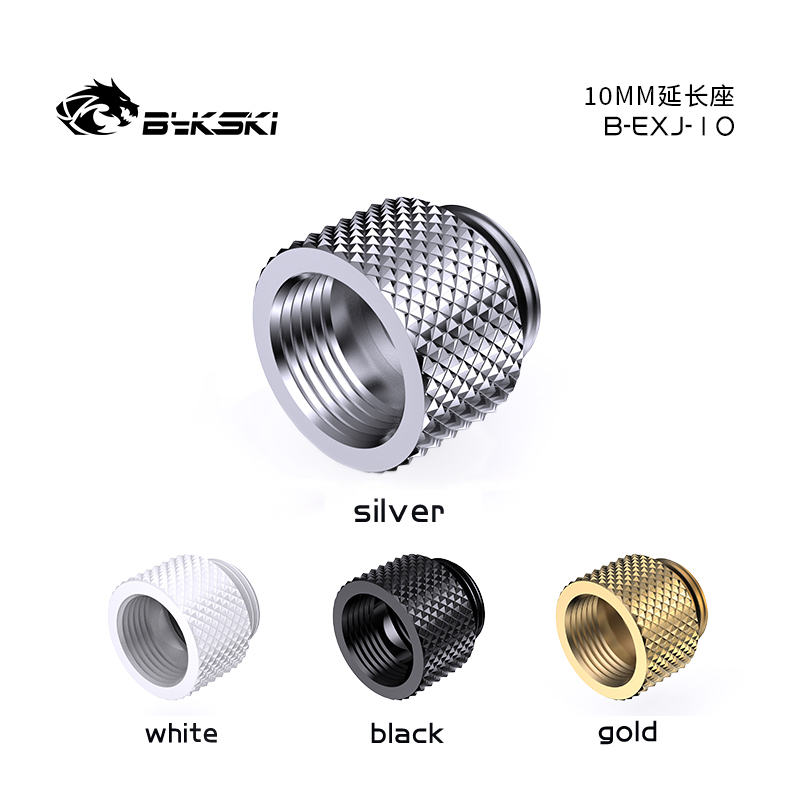 Bykski B-EXJ-10 Fine Diamond 10MM Extension G1/4 Thread Internal Thread
