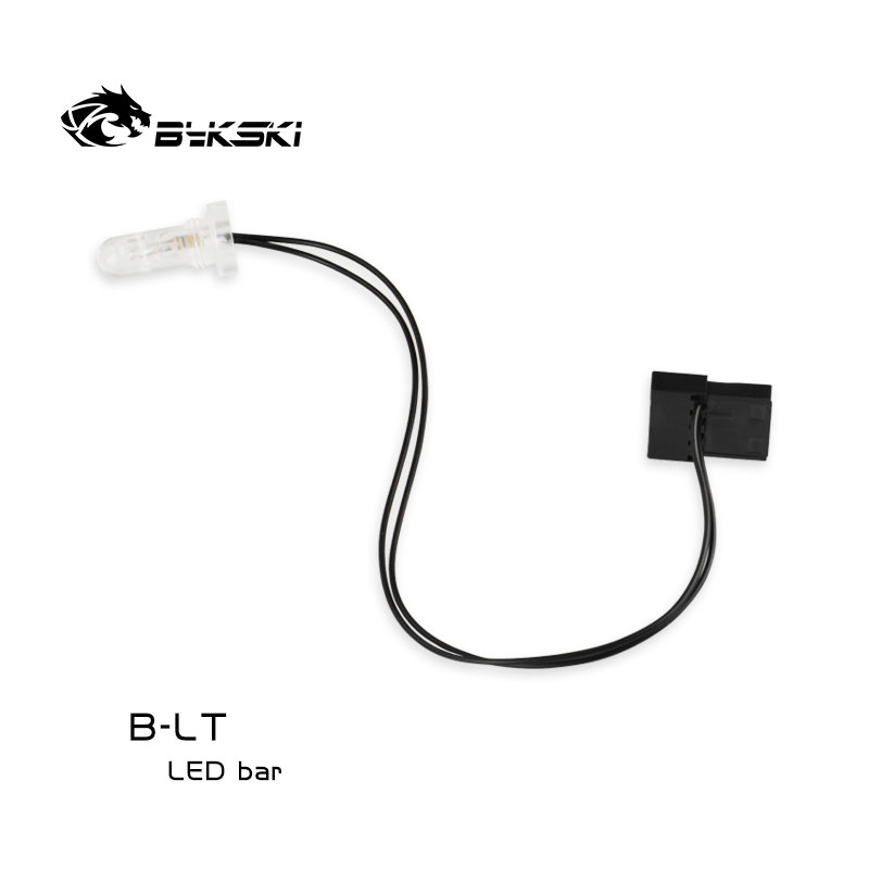 Bykski B-LT LED light Reservoirs plug is available in four colors: red, blue, green and white