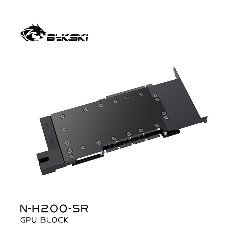 Bykski N-H200-SR graphics card water-cooled head all metal structure NVIDIA TeslaH200 141G