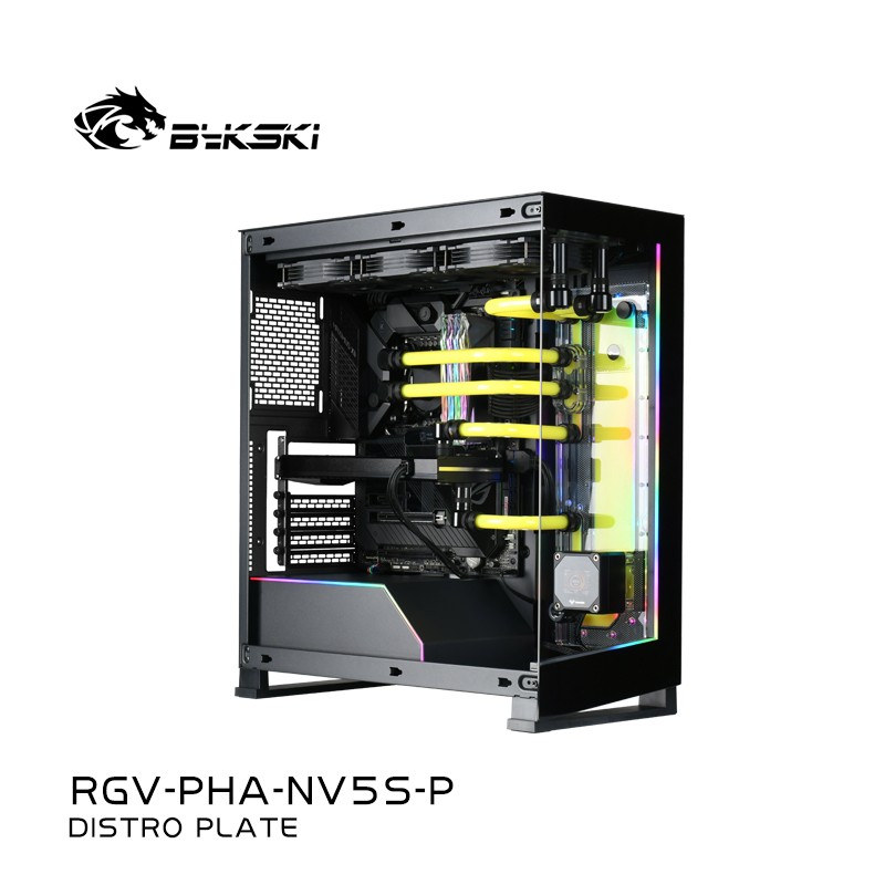 Bykski RGV-PHA-NV5S-P Windchaser NV5S Waterway Plate Guide Plate Scheme