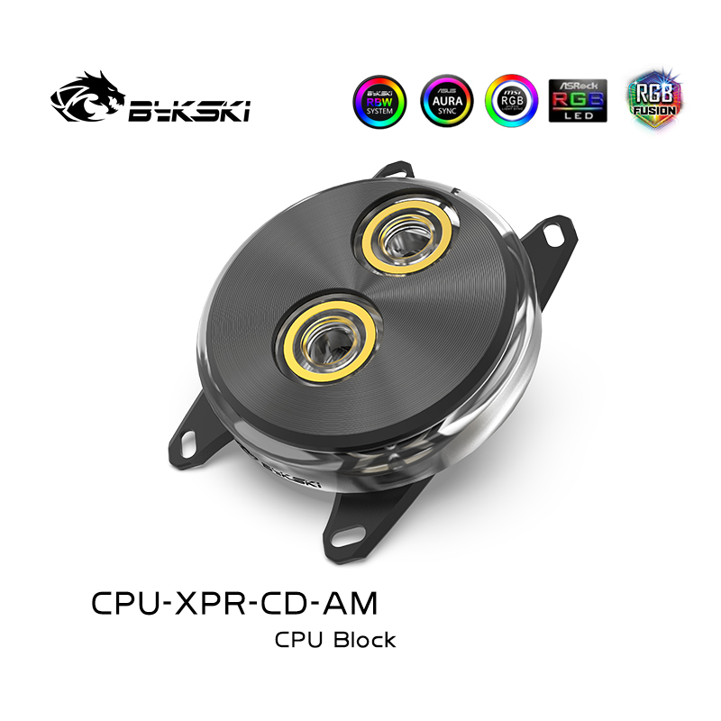 Bykski CPU-XPR-CD-AM CPU cold head CD pattern AMD Ryzen3/5/7 X470 X570