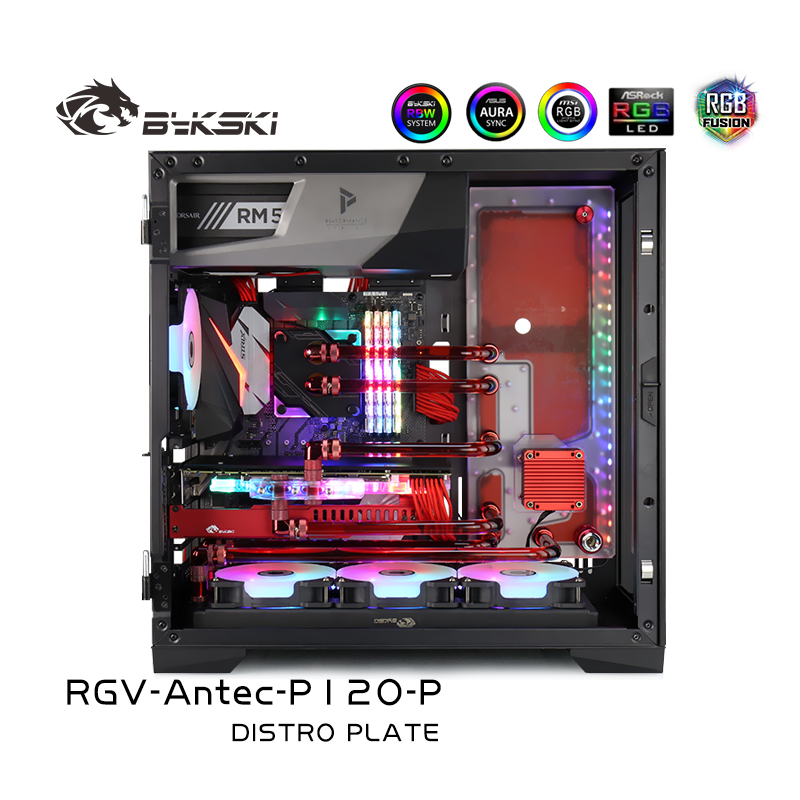 Bykski RGV-Antec-P120-P DISTRO PTATE Antec P120